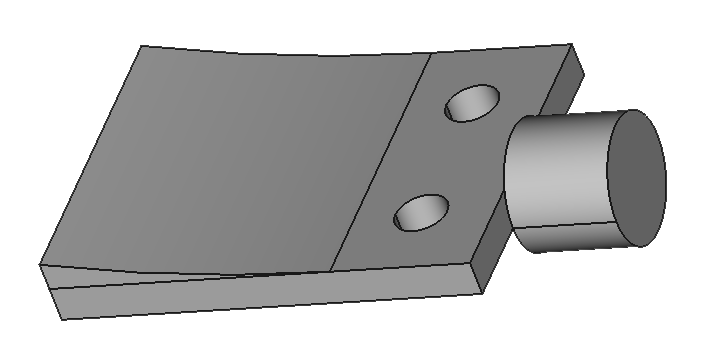 3D CAD model of my first attempt